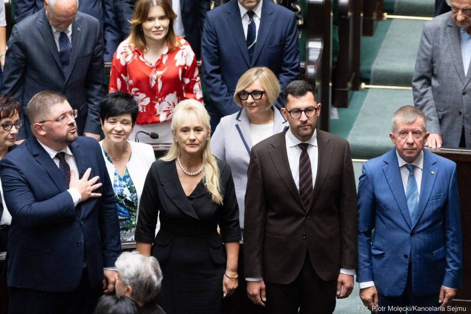 Tomasz Rzymkowski wraca do Sejmu. Nowy poseł z województwa łódzkiego złożył ślubowanie